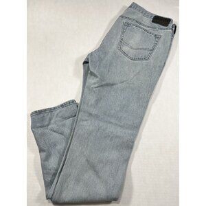 Bullhead Jeans Women's Size 32 x 32 Blue Denim Distressed Black Label Stretch